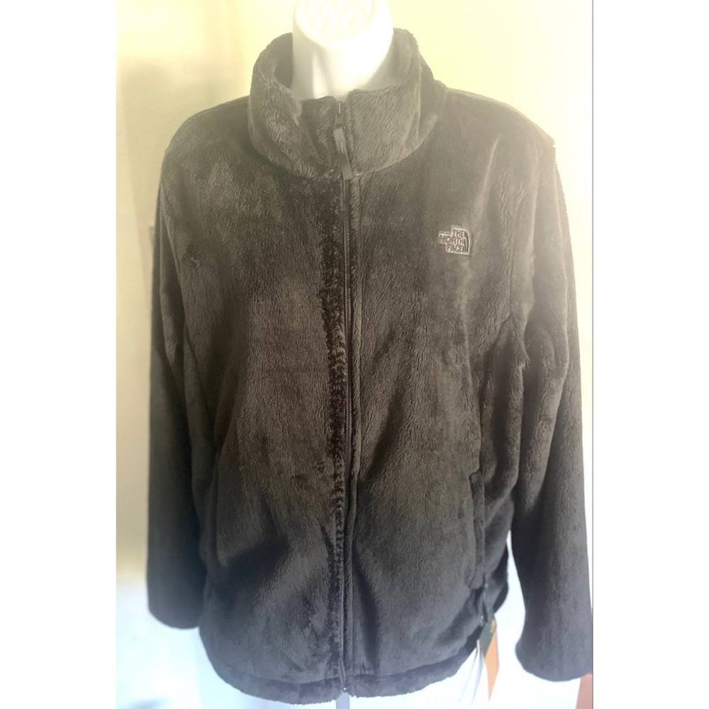 The North Face Osito Women's Black Fleece Jacket Size Plus  1X NWT